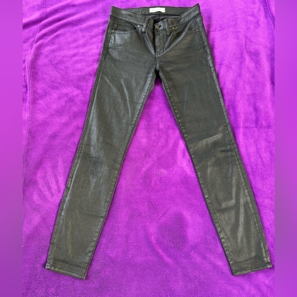 MADEWELL Black Skinny Skinny Black Women's Jeans Size 27 STYLE 80129 - Picture 5 of 9